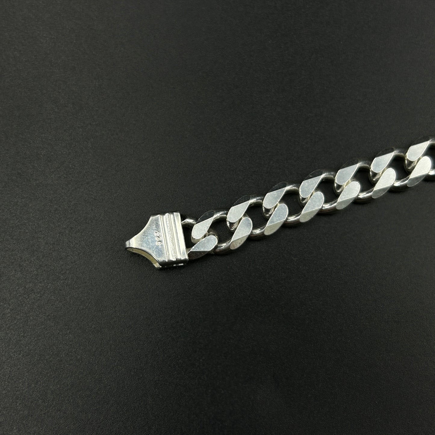 Men's Sterling Silver Cuban Link Bracelet