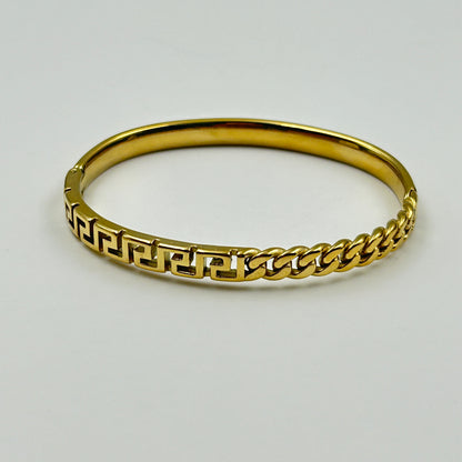 Women’s 18k Yellow Gold Plated Bracelet/Kada