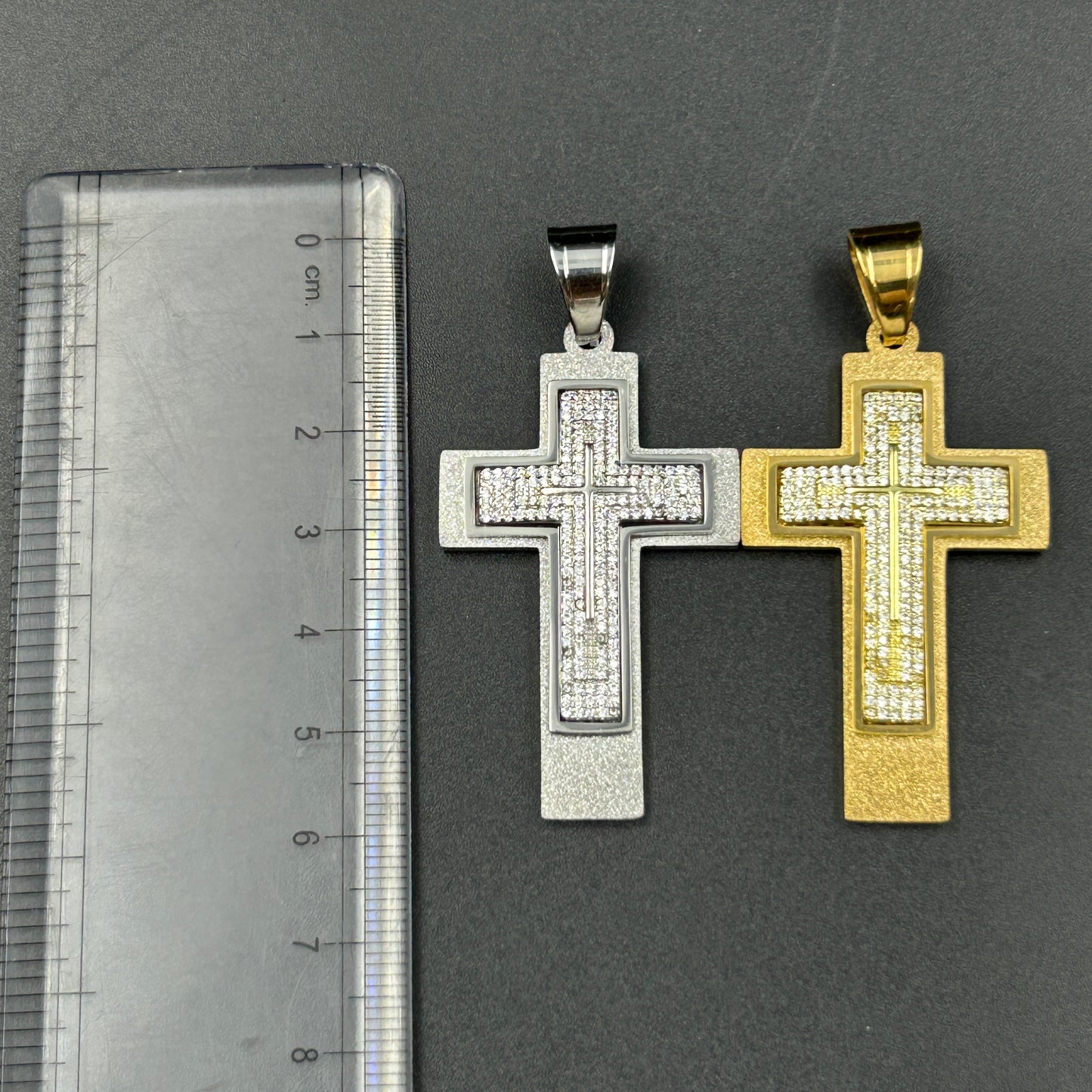 Men’s Stainless steel jesus Cross Pendant