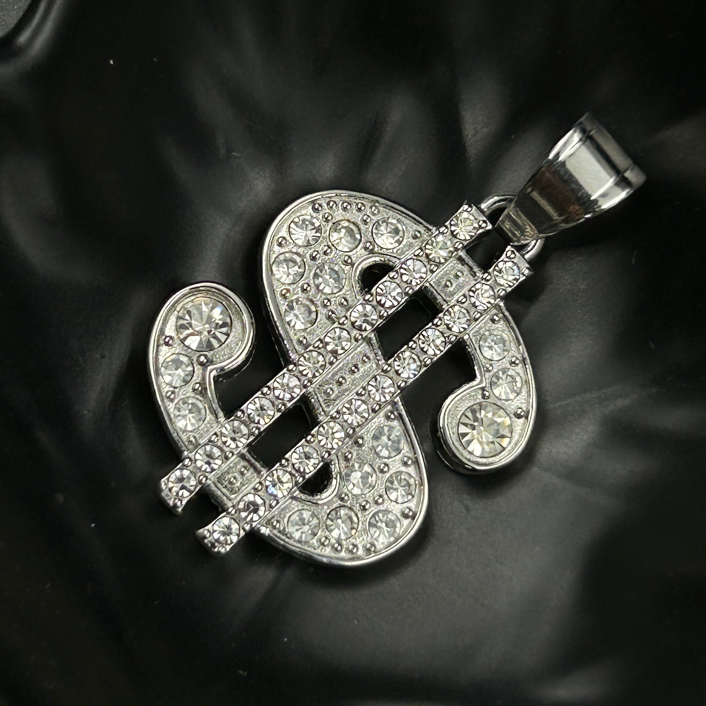 Men’s Stainless steel Dollar Pendant