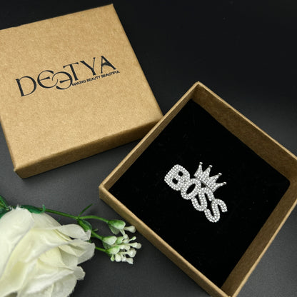 Men’s Stainless Steel BOSS Pendant