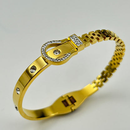 18k Gold Plated Belt Bracelet/Kada