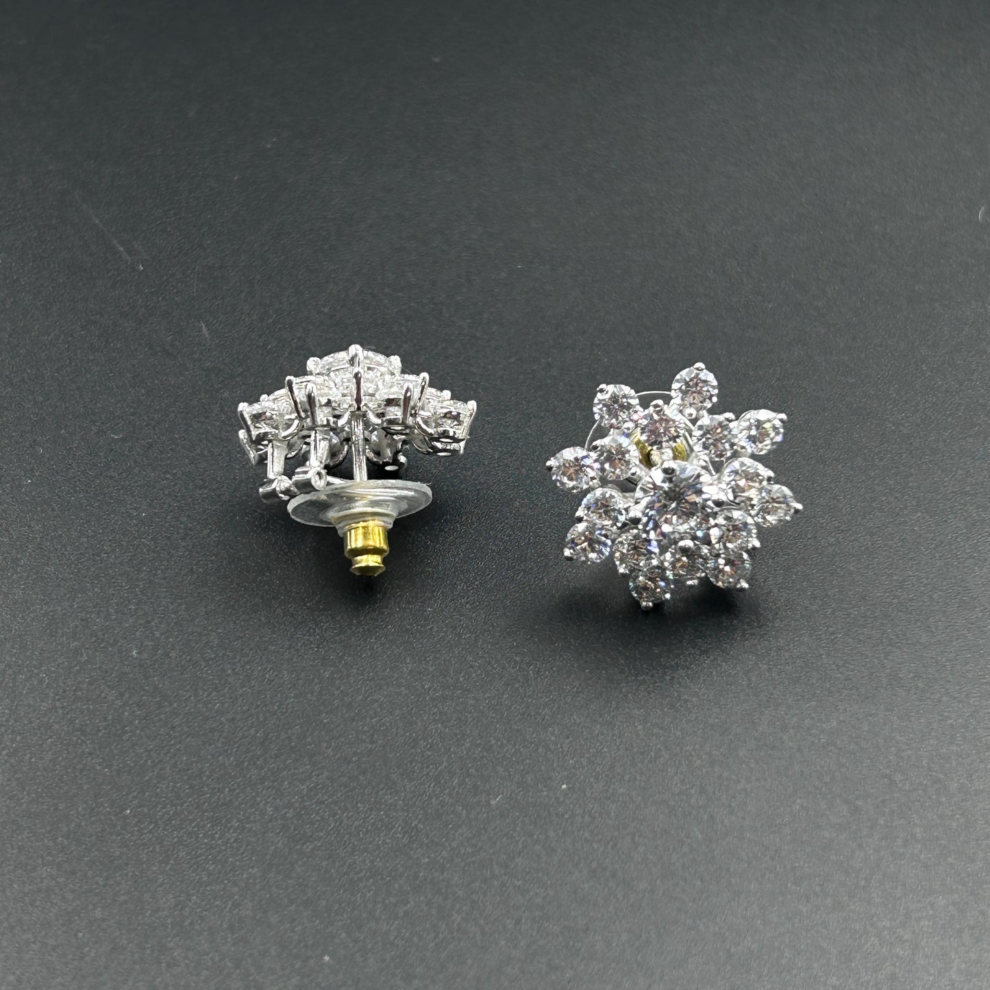 925 Silver Flower Earrings