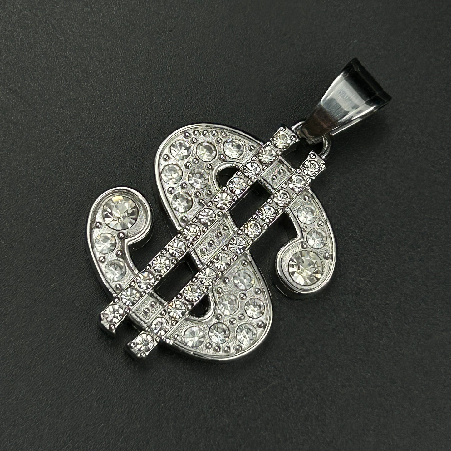 Men’s Stainless steel Dollar Pendant